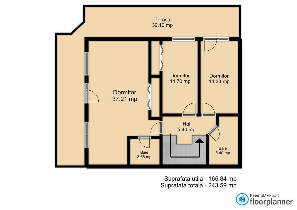 New Town - Dristor | Duplex 5 Camere 244MP + 2 Terase 78 MP + 2 Locuri Parcare