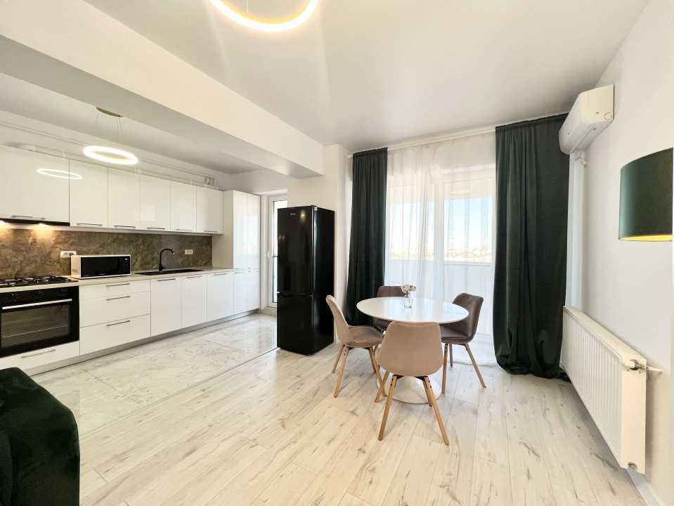 Apartament cu centrala proprie, terasa si parcare subterana in Central Address