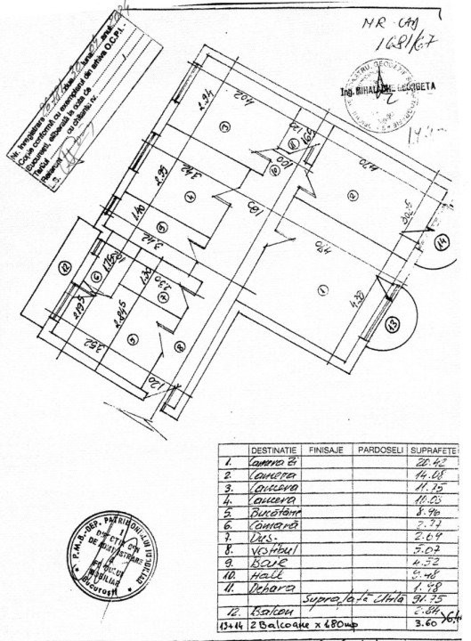 De vanzare apartament 4 camere 100mp - 13 Septembrie București