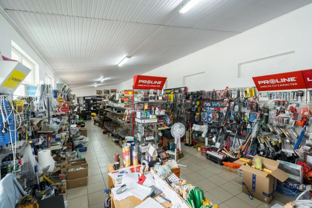CALUGARENI - MANEURO -  COMPLEX COMERCIAL ACTIV, AFACERE LA CHEIE!