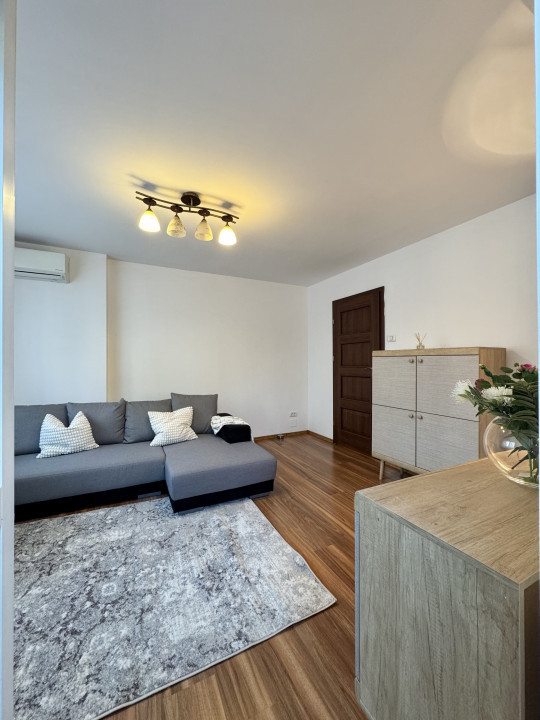 Apartament mobilat modern si calitativ, cu centrală proprie Calea Călărașilor 