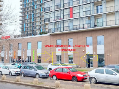 SPATIU COMERCIAL PE SPLAIUL UNIRII, ASMITA GARDENS!