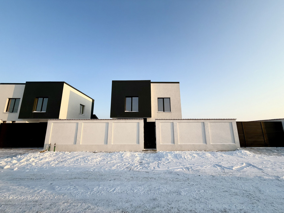 Vilă modernă cu 4 camere | Încălzire în pardoseală | Teren 505 mp