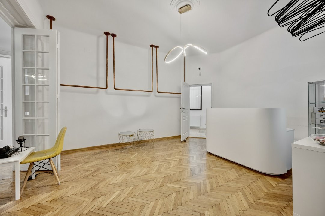 PIATA PACHE PROTOPOPESCU, SEDIU REPREZENTATIV, AMENAJAT LUX, 6 CAMERE, 127 MP!