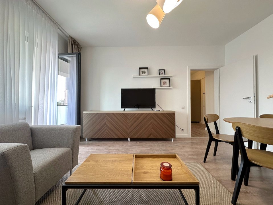 Apartament spațios cu 2 camere – mobilat și utilat, aproape de Parcul Carol 