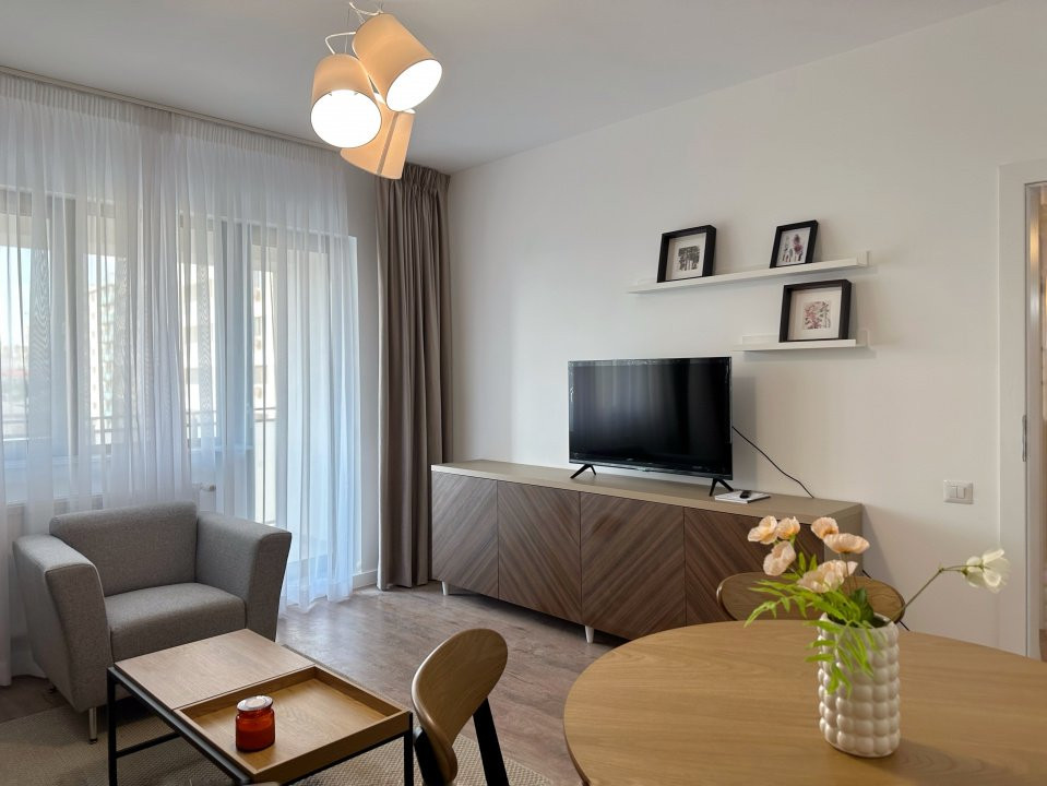 Apartament spațios cu 2 camere – mobilat și utilat, aproape de Parcul Carol 
