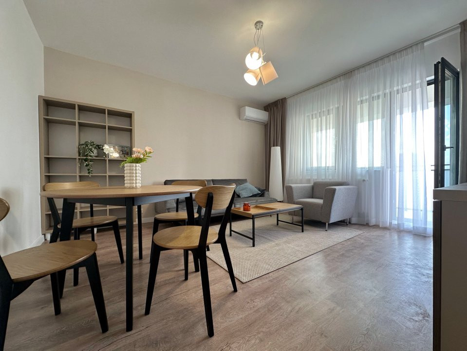 Apartament spațios cu 2 camere – mobilat și utilat, aproape de Parcul Carol 