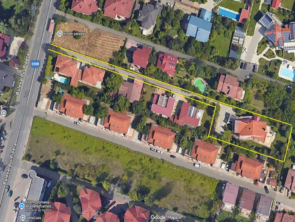 Vilă în Pipera, spațioasă, retrasă, multifamilială - intimitate totală