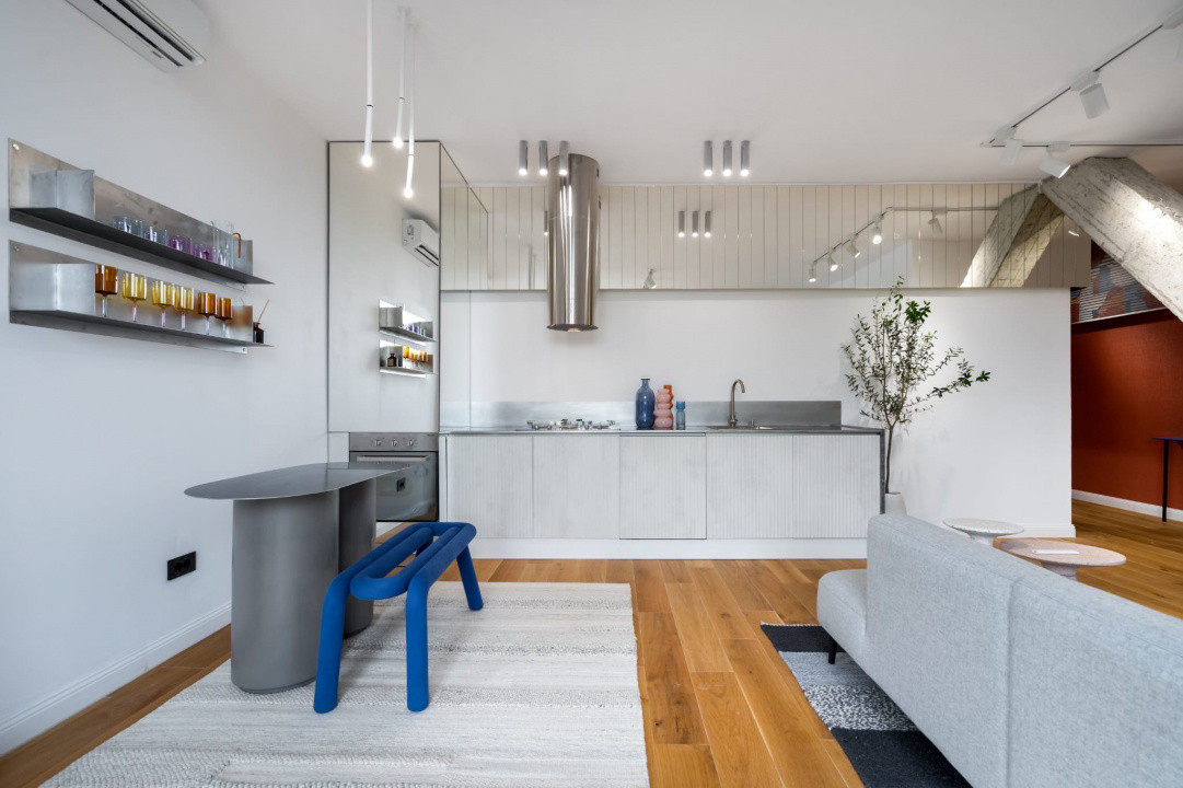 Apartament modern  2 camere de închiriat, parcare proprie, terasa BELAIR Băneasa