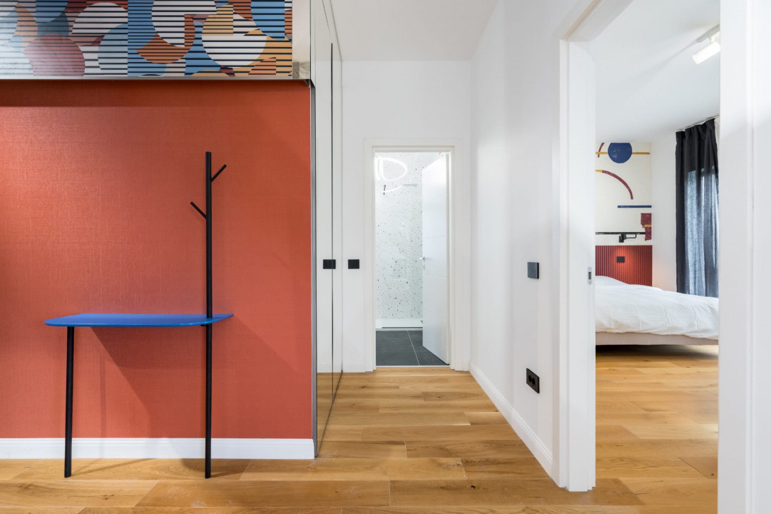 Apartament modern  2 camere de închiriat, parcare proprie, terasa BELAIR Băneasa