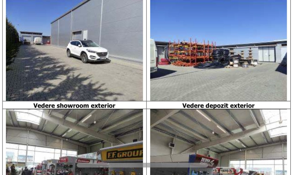 Hala Industriala Showroom/ Depozit de VANZARE 