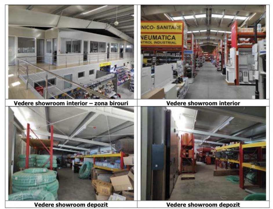 Hala Industriala Showroom/ Depozit de VANZARE 