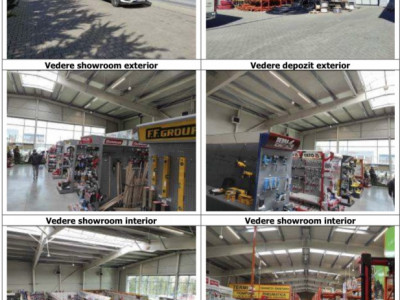 Hala Industriala Showroom/ Depozit de VANZARE 