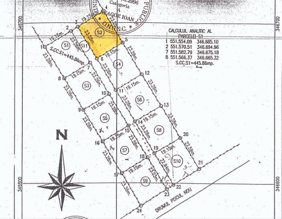 Teren Intravilan  in Bucuresti sector 1, Piscu Nou 190D