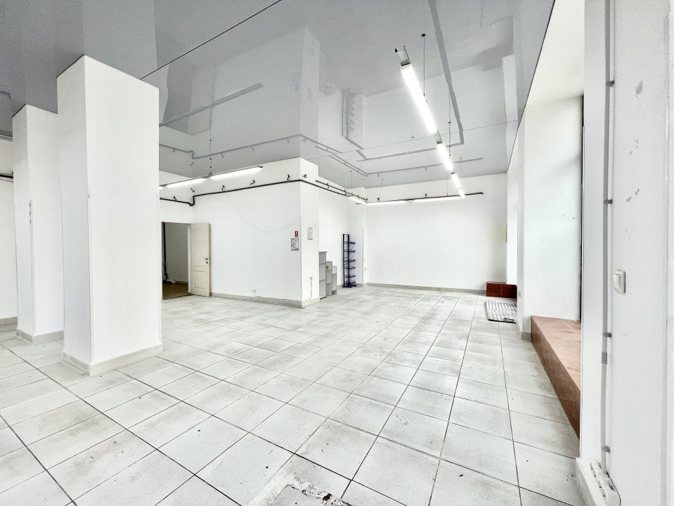 Spatiu comercial situat central, cu vitrina & vizibilitate. Ideal Investitie 