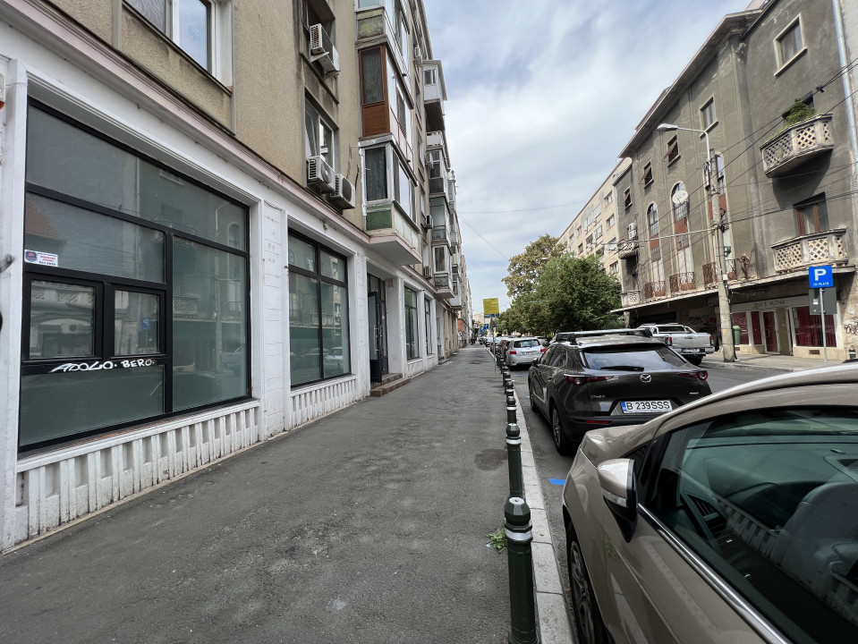 Spatiu comercial situat central, cu vitrina & vizibilitate. Ideal Investitie 