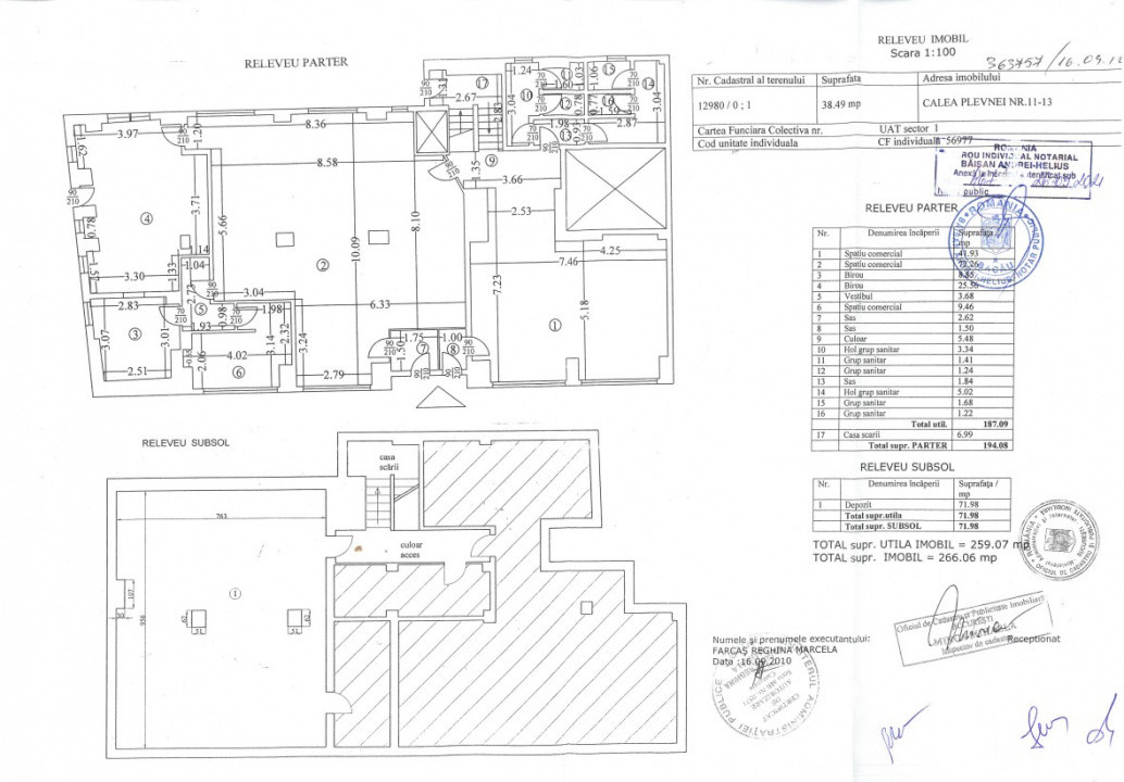 Spatiu comercial situat central, cu vitrina & vizibilitate. Ideal Investitie 