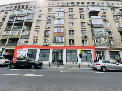 Spatiu comercial situat central, cu vitrina & vizibilitate. Ideal Investitie 