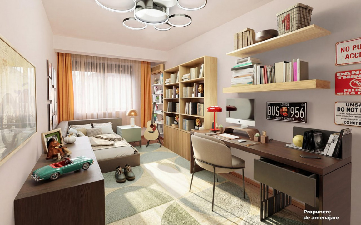 Vezi Parcul Kiseleff! Apartament spectaculos, 4 camere, 175mp