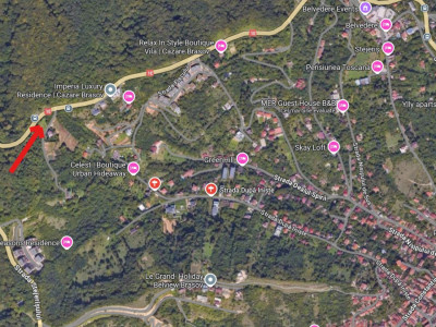 Teren in Drumul Poienii,  Brasov cu deschidere la 2 strazi