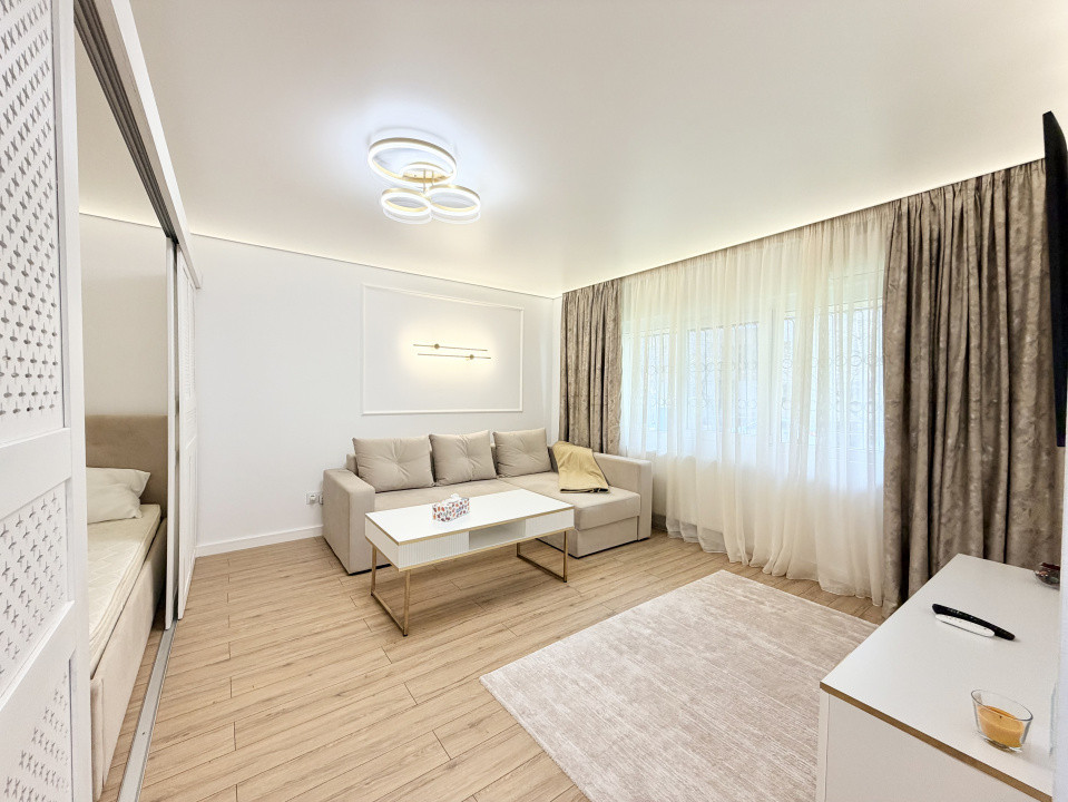 Studio frumos amenajat în zona Decebal cu boiler la baie