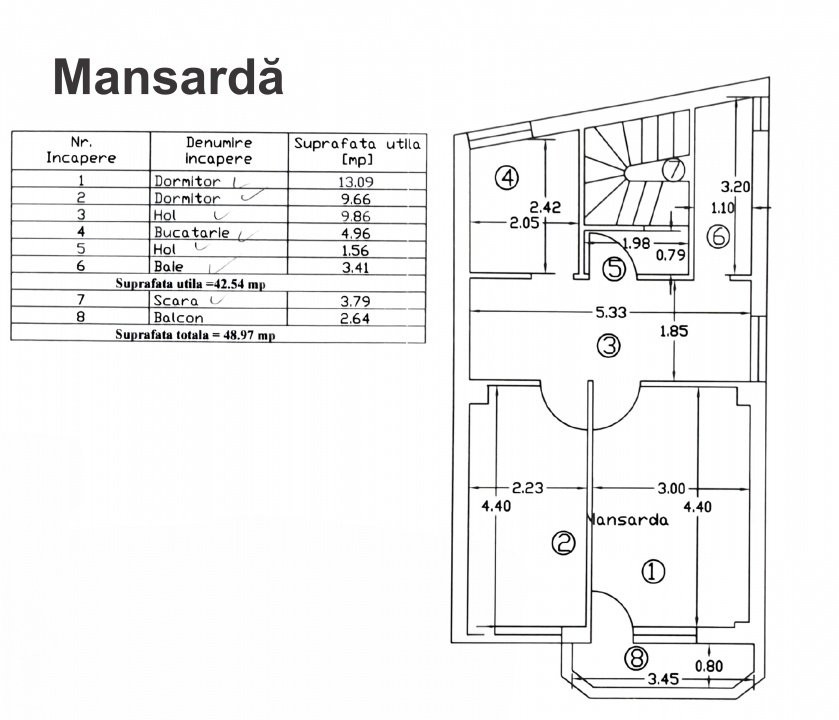 Cotroceni - Parcul Romniceanu -Vila P+2E+M - 6 camere - 200mp 