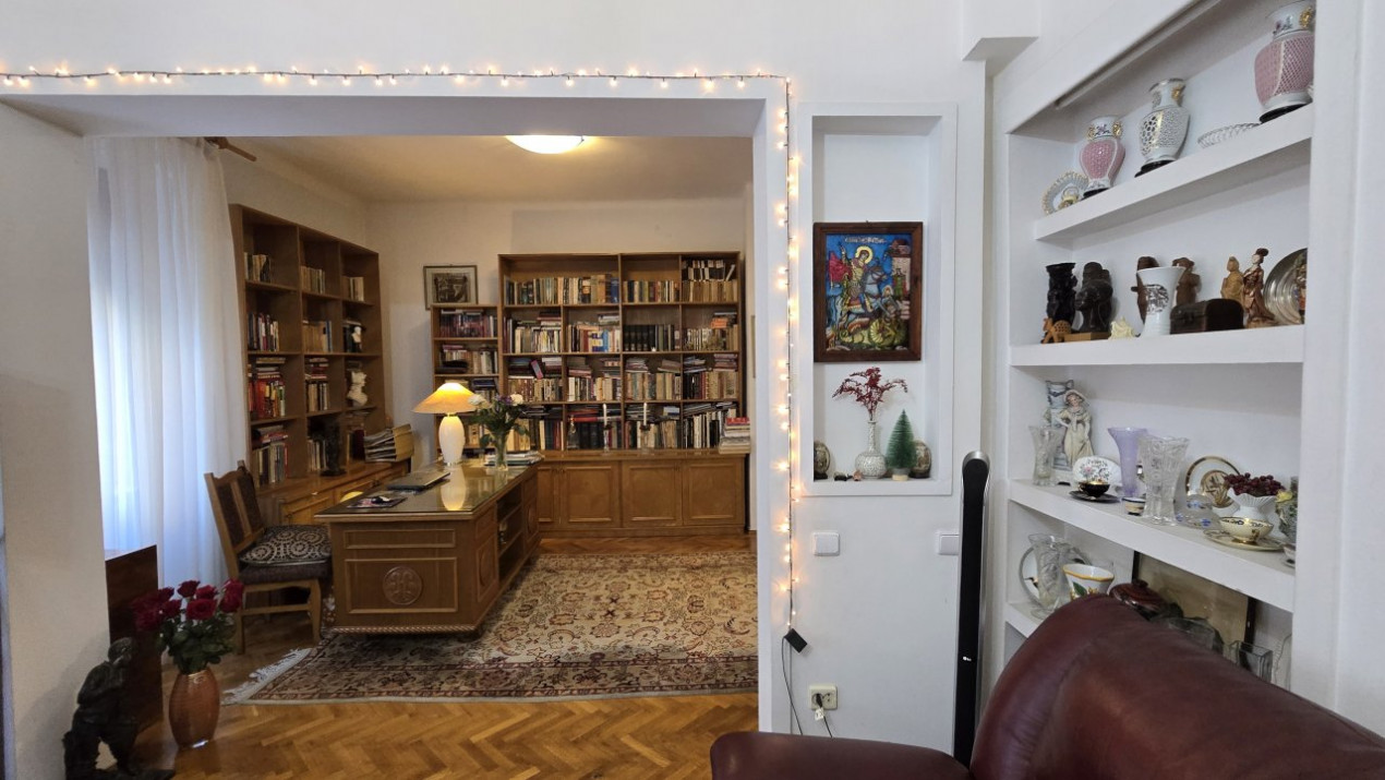 PARTER înalt în imobil ART DECO - PIAȚA SPANIEI