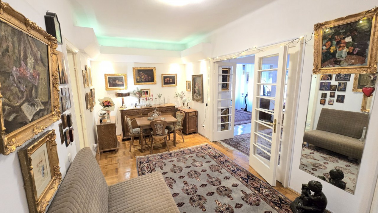 PARTER înalt în imobil ART DECO - PIAȚA SPANIEI