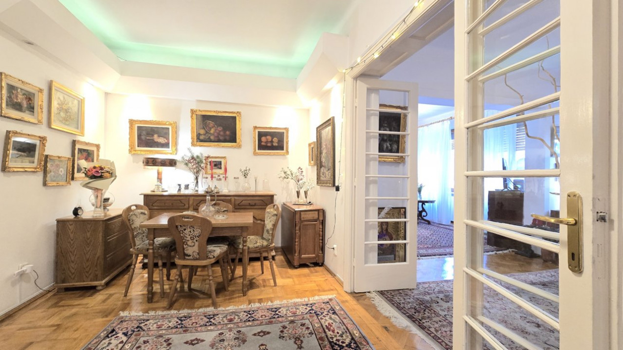 PARTER înalt în imobil ART DECO - PIAȚA SPANIEI