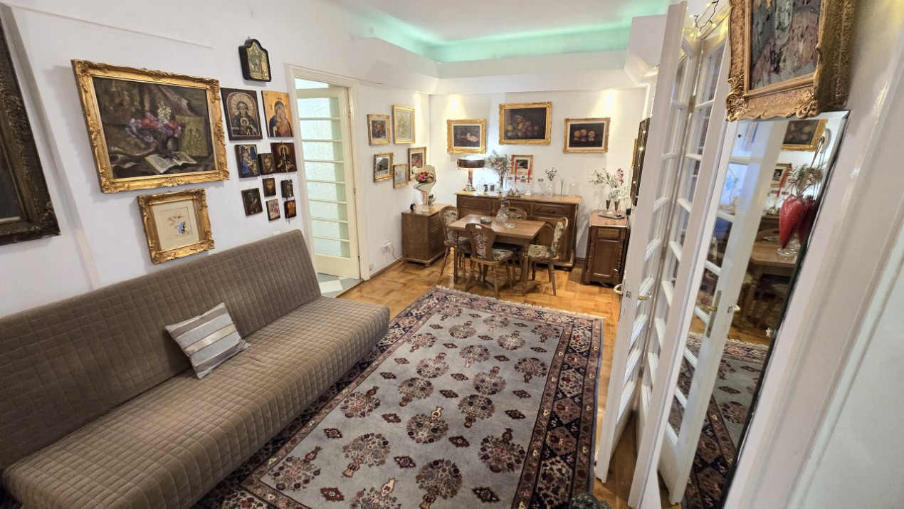 PARTER înalt în imobil ART DECO - PIAȚA SPANIEI