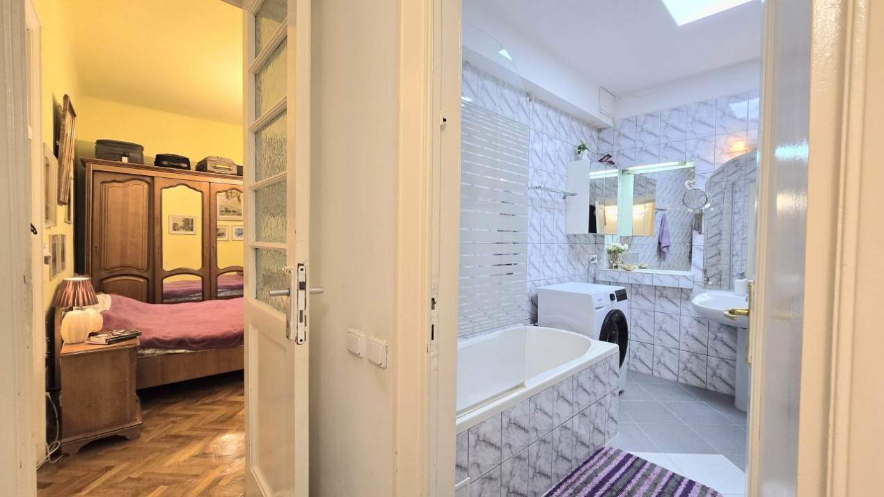 PARTER înalt în imobil ART DECO - PIAȚA SPANIEI