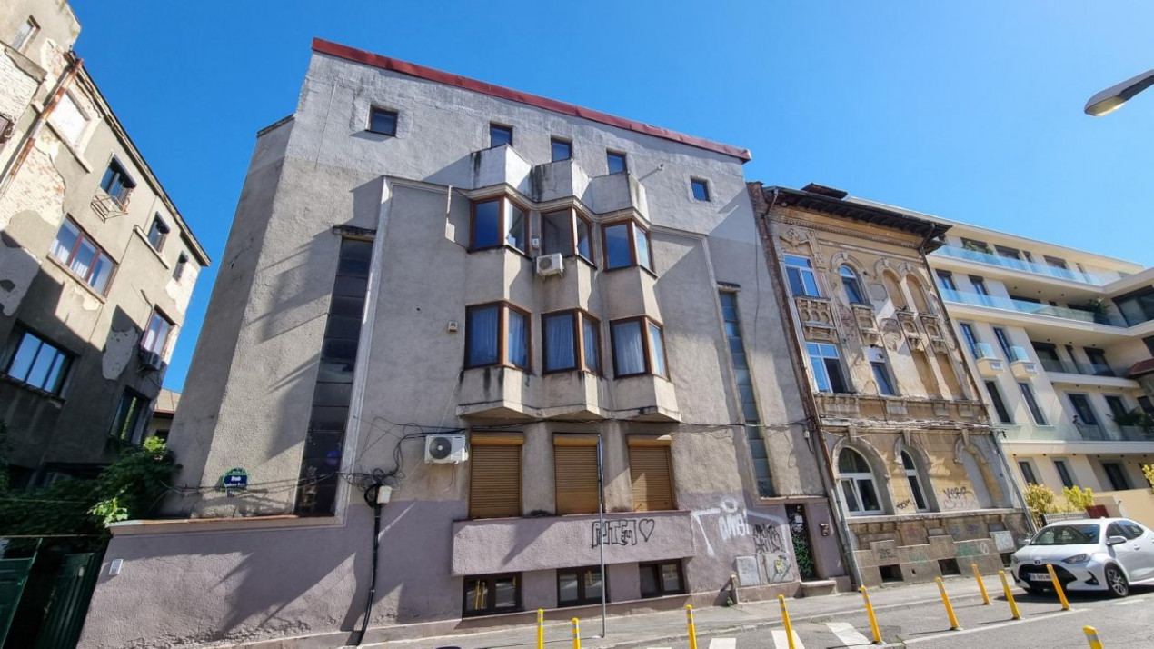 PARTER înalt în imobil ART DECO - PIAȚA SPANIEI