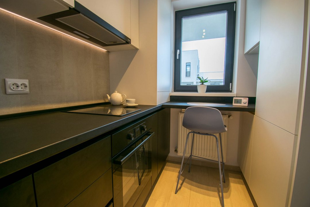 Hils Brauner Garsoniera Lux prima inchiriere,totul nou,Parcare inclusa