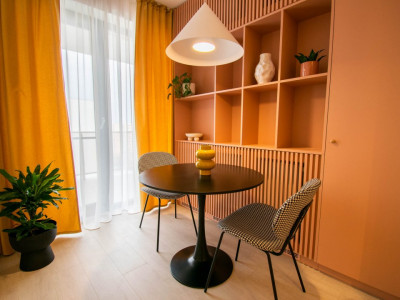 Hils Brauner Garsoniera Lux prima inchiriere,totul nou,Parcare inclusa