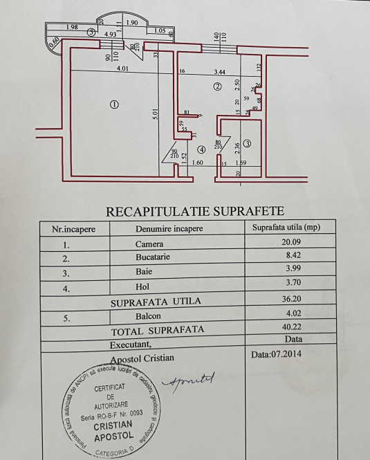 Garsoniera spatioasa, Parc Sebastian - Dumbrava Noua