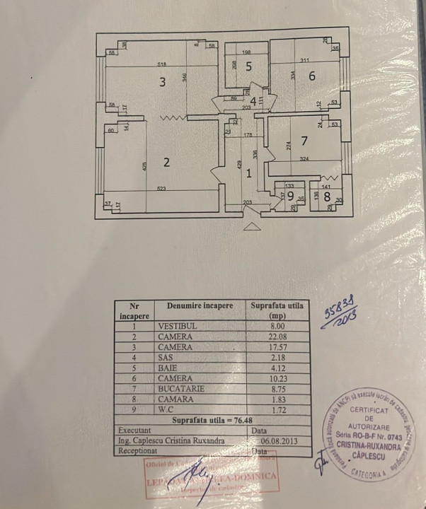 Apartament cu 3 camere Burebista-Alba Iulia, Parter, vedere mixta