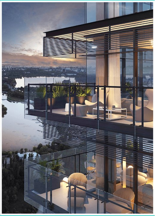 Penthouse UP-site | Et. 11-12 | 4 camere | Promenada | Floreasca