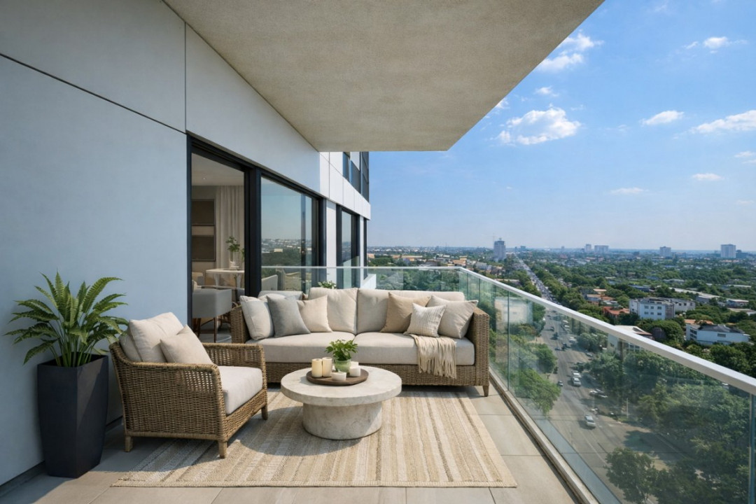 Panoramic View 16 Floor • 4 Rooms 154SQM • One Verdi Park • Floreasca