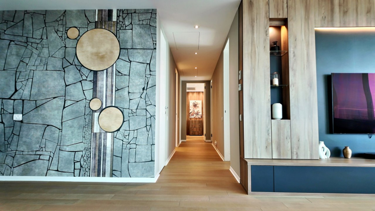 One Mircea Eliade - Floreasca | 4 Rooms + Terrace Open View | Lemon Design