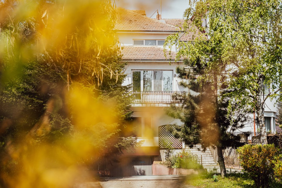 Casă individuală cu arhitectură deosebită și potențial investițional