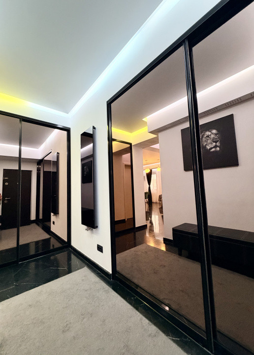Apartament frumos amenajat de inchiriat cu centrala si parcare 