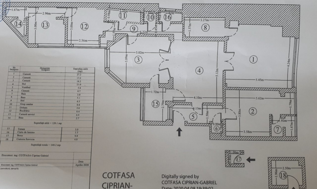 Calea Victoriei | Apartament 140 mp, 5 camere | Imobil Art Deco