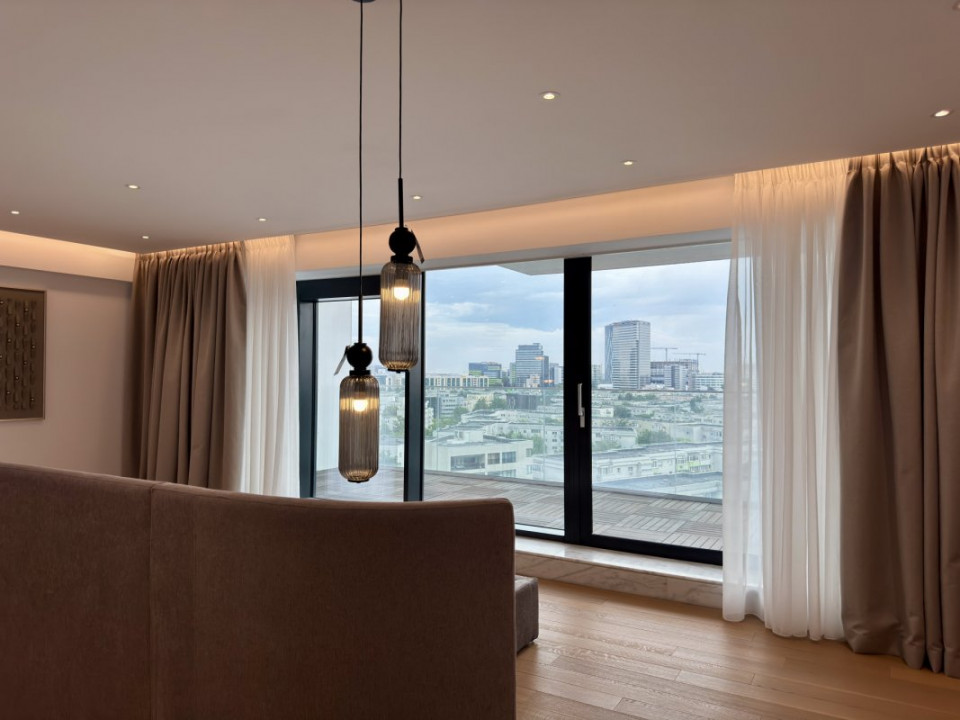 Duplex 372 mp, mobilat și utilat, ONE Herastrau Towers