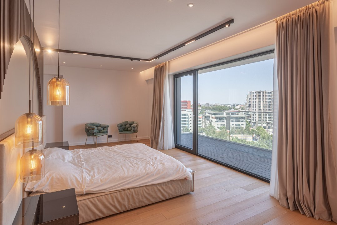 Duplex 310 mp, 4 camere + dining, One Herastrau Towers