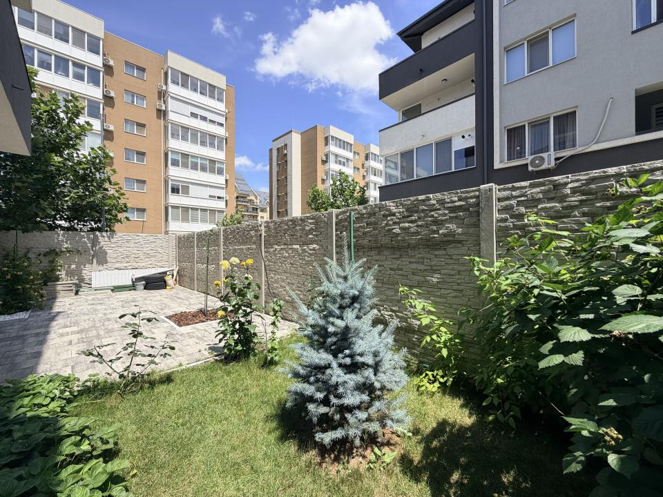 Apartament 3 camere + grădină + 2 locuri parcare 