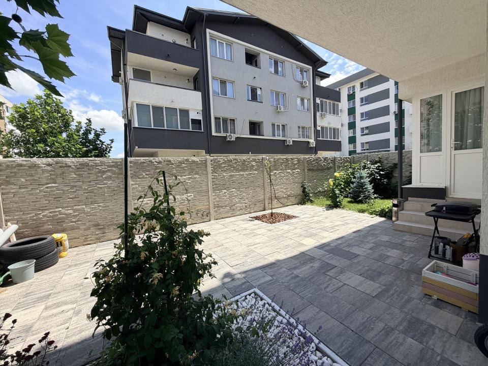 Apartament 3 camere + grădină + 2 locuri parcare 