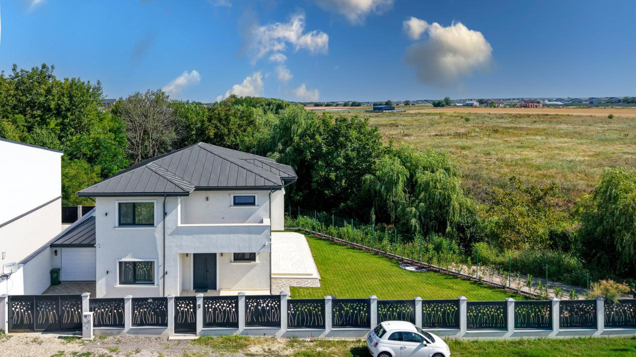Casă individuală premium, construită în 2025, lângă Balta Pasărea – Tunari
