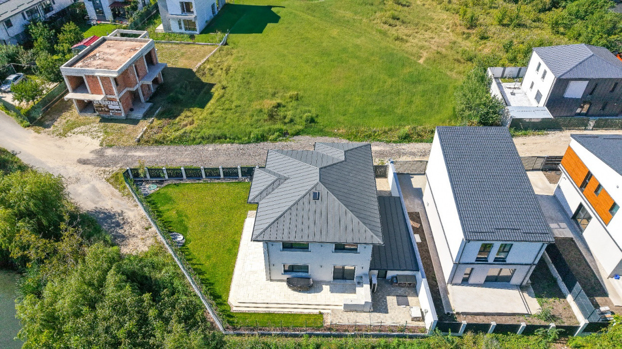 Casă individuală premium, construită în 2025, lângă Balta Pasărea – Tunari