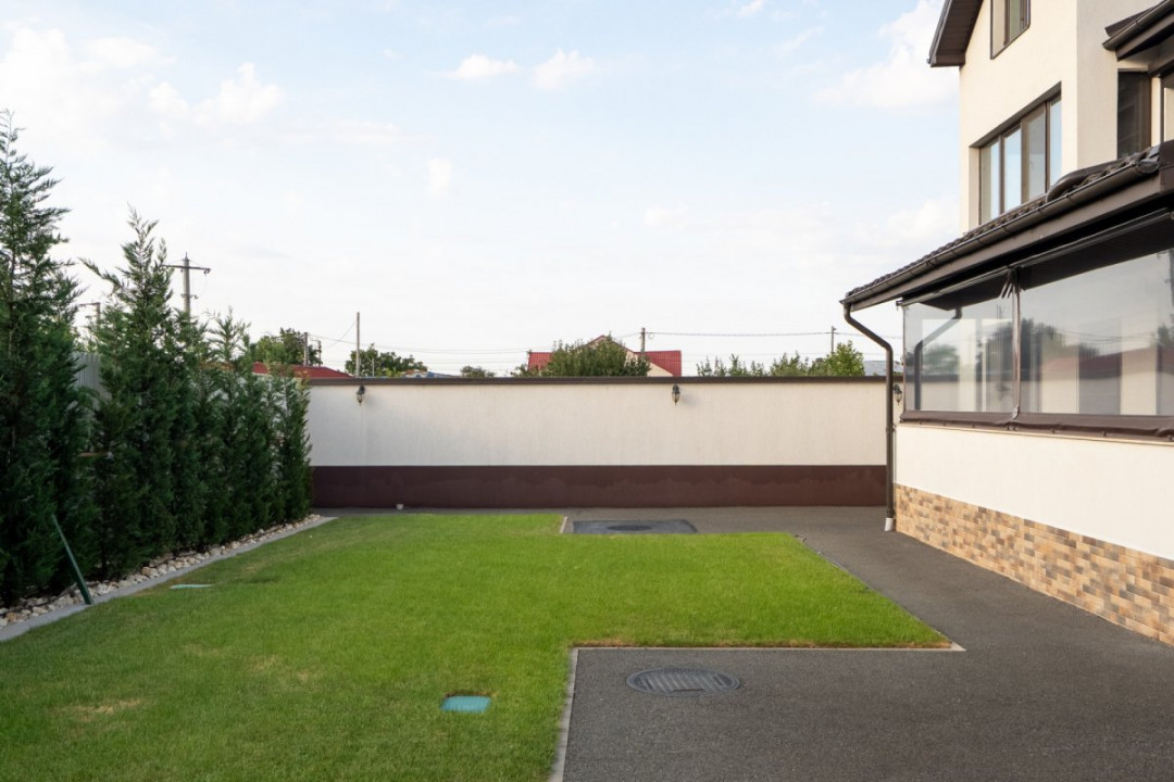 Casă premium de vânzare în Adunații Copăceni – 326 mp utili, 492 mp teren, garaj