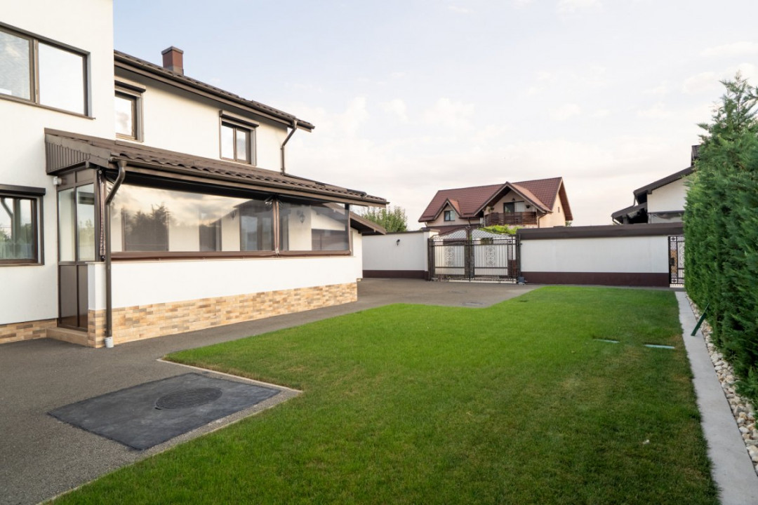 Casă premium de vânzare în Adunații Copăceni – 326 mp utili, 492 mp teren, garaj
